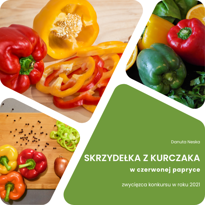 Skrzydełka z kurczaka w czerwonej papryce